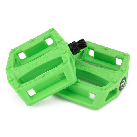 Mission impulse pedals / green
